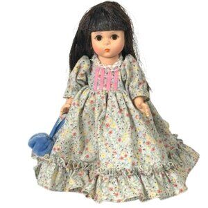 Madame Alexander restrung 8" Lucy Locket doll with stand